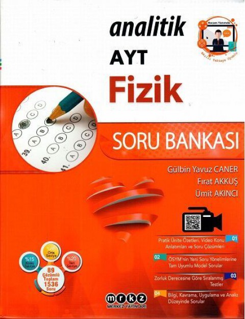 AYT Fizik Analitik Soru Bankası Merkez Yayınları