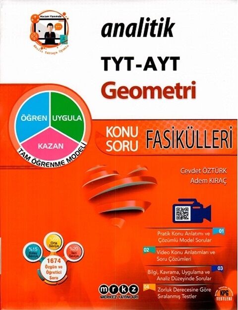 TYT AYT Geometri Analitik Konu Anlatımlı Soru Bankası Fasikülleri Merkez Yayınları