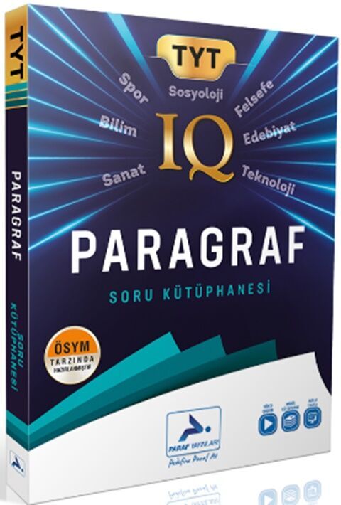 TYT IQ Paragraf Soru Kütüphanesi PRF Yayınları