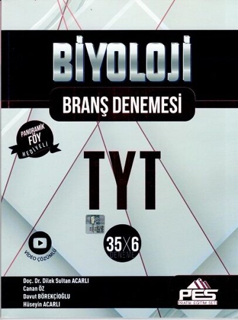TYT Biyoloji 35 x 6 Branş Denemeleri Pes Yayınları
