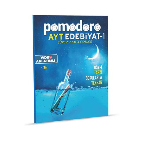 AYT Edebiyat 1 Süper Pratik Notlar Pomodoro Yayınları 