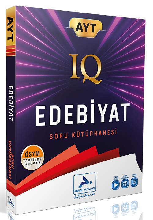 AYT Edebiyat IQ Soru Kütüphanesi Paraf Yayınları