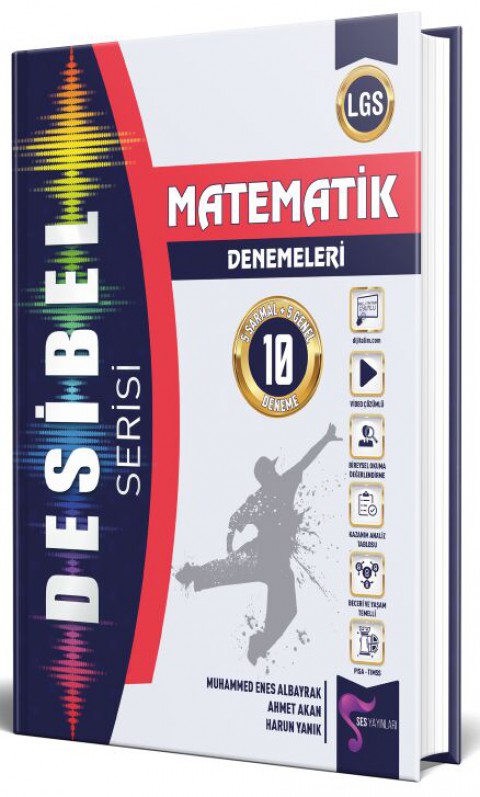 8. Sınıf LGS Matematik Desibel Serisi 10 Deneme Ses Yayınları