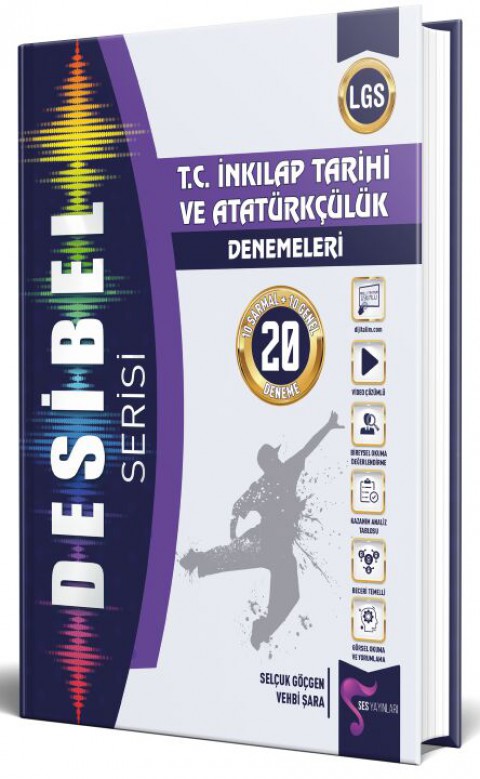 8. Sınıf LGS T. C. İnkılap Tarihi ve Atatürkçülük Desibel Serisi 20 Deneme Ses Yayınları