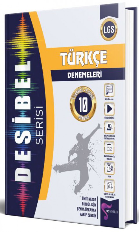 8. Sınıf LGS Türkçe Desibel Serisi 10 Deneme Ses Yayınları
