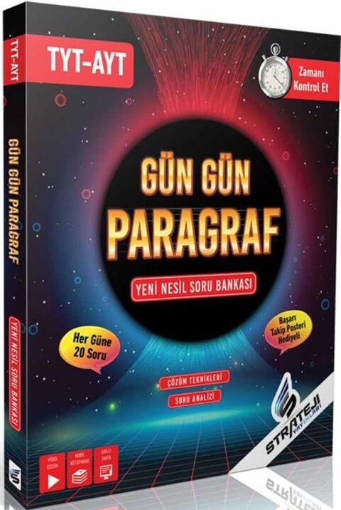 TYT AYT Gün Gün Paragraf Soru Bankası Strateji Yayınları