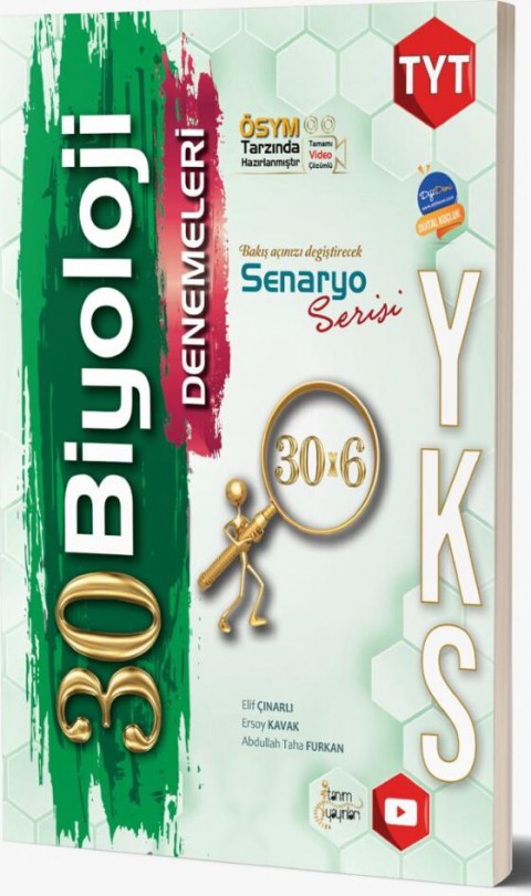 TYT Biyoloji 30 lu Deneme Tanım Yayınları