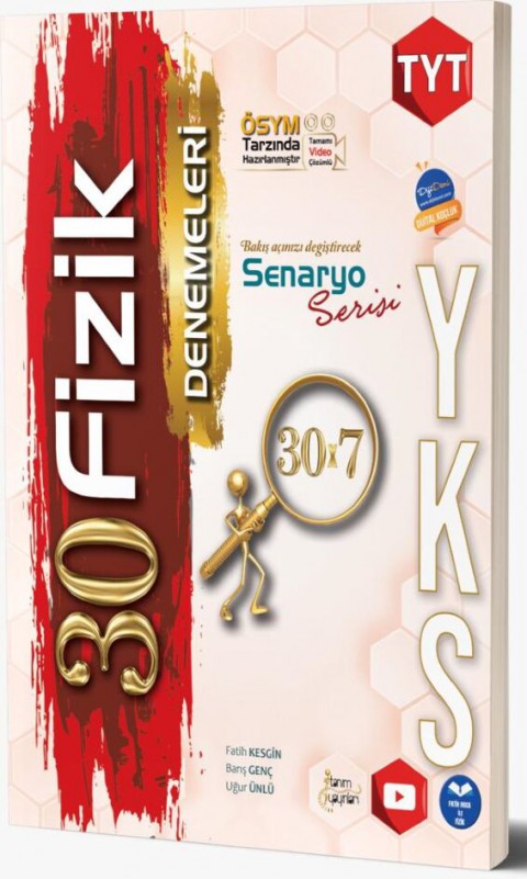 TYT Fizik 30 lu Deneme Tanım Yayınları