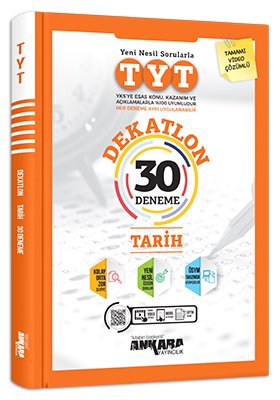TYT DEKATLON Tarih 30 Deneme Sınavı Ankara Yayıncılık