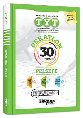 TYT DEKATLON Felsefe 30 Deneme Sınavı Ankara Yayıncılık 