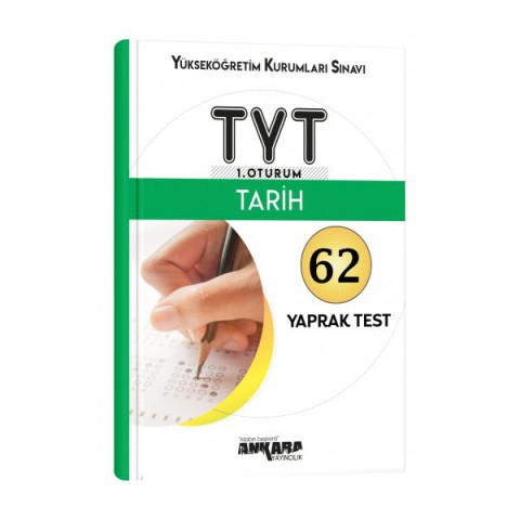 TYT Tarih Yaprak Test Ankara Yayıncılık