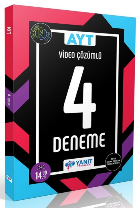 AYT Video Çözümlü 4 Fasikül Deneme Yanıt Yayınları