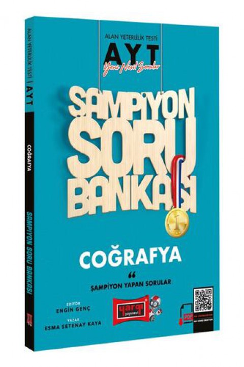 AYT Şampiyon Coğrafya Soru Bankası Yargı Yayınları