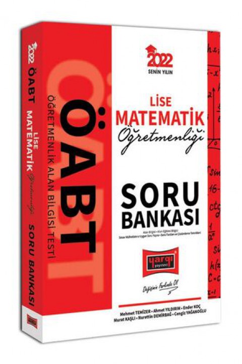2022 ÖABT Lise Matematik Öğretmenliği Soru Bankası Yargı Yayınları