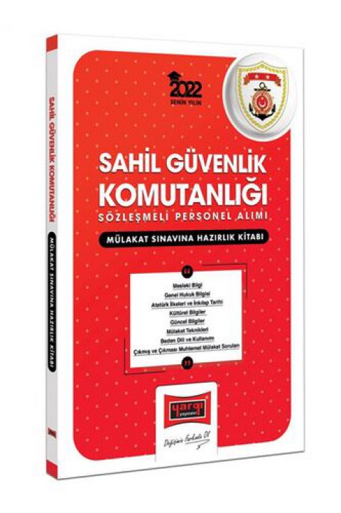 2022 Sahil Güvenlik Komutanlığı Mülakat Sınavına Hazırlık Kitabı Yargı Yayınları