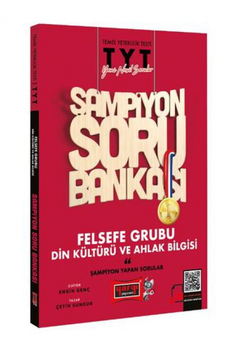 TYT Felsefe Grubu Din Kültürü ve Ahlak Bilgisi Şampiyon Soru Bankası Yargı Yayınları