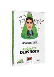 2023 KPSS Genel Kültür Son Düzlük El Yazısı İle Coğrafya Ders Notu Yargı Yayınları