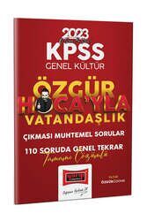 2023 KPSS Genel Kültür Özgür Hoca'yla Çıkması Muhtemel Vatandaşlık Sorular Tamamı Çözümlü 110 Soruda Genel Tekra Yargı Yayınları
