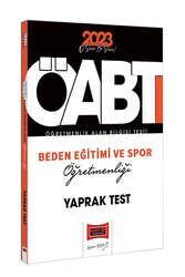 2023 KPSS ÖABT Beden Eğitimi Öğretmenliği ve Spor Öğretmenliği Yaprak Test Yargı Yayınları