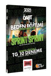 2023 KPSS ÖABT Sprint Beden Eğitimi Öğretmenliği Tamamı Çözümlü TG 10 Deneme Sınavı Yargı Yayınları