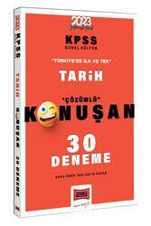 2023 KPSS Tarih Tamamı Çözümlü Konuşan 30 Deneme Yargı Yayınları