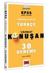 2023 KPSS Türkçe Tamamı Çözümlü Konuşan 30 Deneme Yargı Yayınları