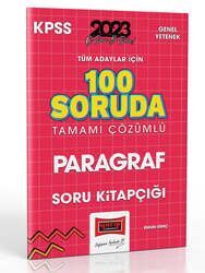 2023 Tamamı Çözümlü 100 Soruda Paragraf Soru Kitapçığı Yargı Yayınları