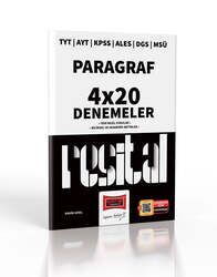 2023 TYT AYT KPSS ALES DGS MSÜ Resital Serisi Paragraf 4x20 Deneme Sınavı Yargı Yayınları