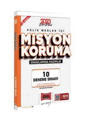 2023 Yıldız Serisi Polis Meslek İçi Misyon Koruma 10 Deneme Sınavı Yargı Yayınları