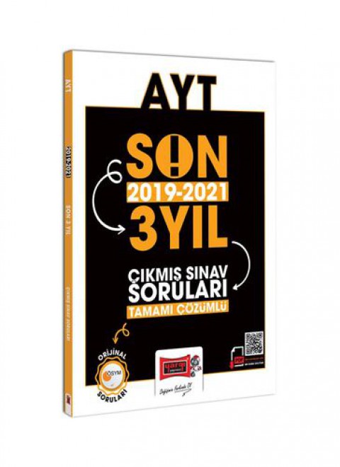 AYT Son 3 Yıl (2019-2021) Tamamı Çözümlü Çıkmış Sorular Yargı Yayınları
