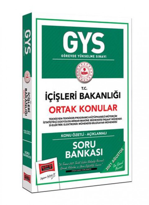 GYS İçişleri Bakanlığı Ortak Konular Konu Özetli Soru Bankası Yargı Yayınları