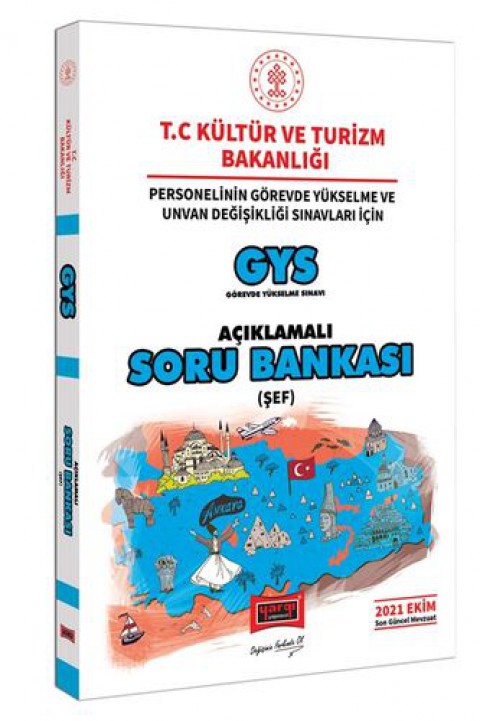 GYS T.C Kültür ve Turizm Bakanlığı Personelinin Görevde Yükselme ve Unvan Değişikliği Sınavları İçin Şef Açıklam Yargı Yayınları