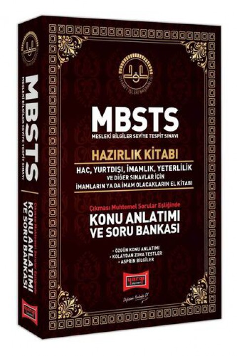 MBSTS Konu Anlatımı ve Soru Bankası Hazırlık Kitabı Yargı Yayınları