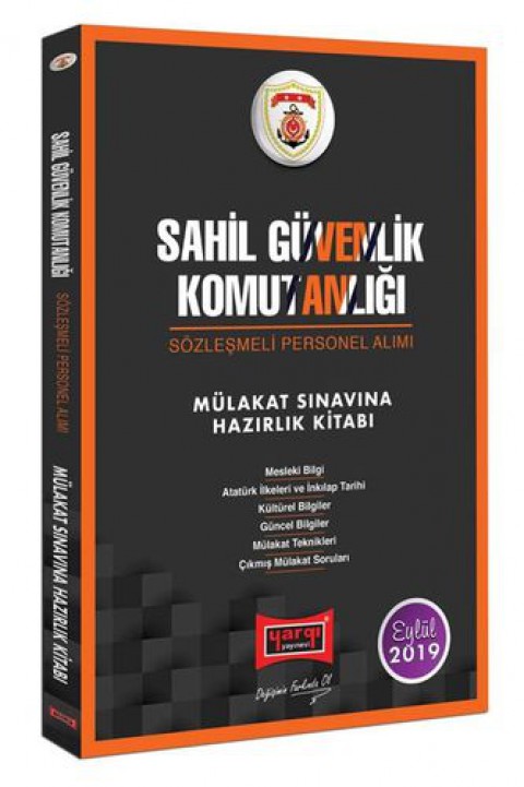 Sahil Güvenlik Komutanlığı Mülakat Sınavına Hazırlık Kitabı Yargı Yayınları