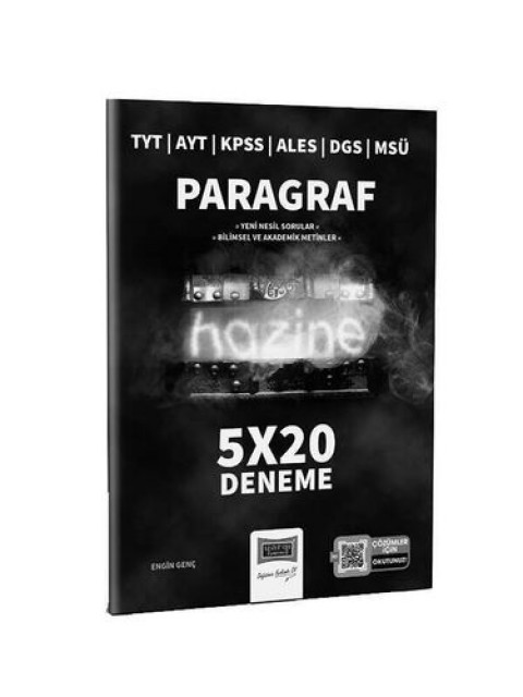 TYT AYT KPSS ALES DGS MSÜ Hazine Paragraf 5x20 Denemeler Yargı Yayınları