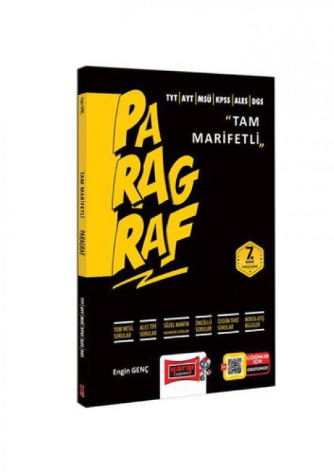 TYT AYT MSÜ KPSS ALES Tam Marifetli Paragraf Soru Bankası (7.Baskı) Yargı Yayınları