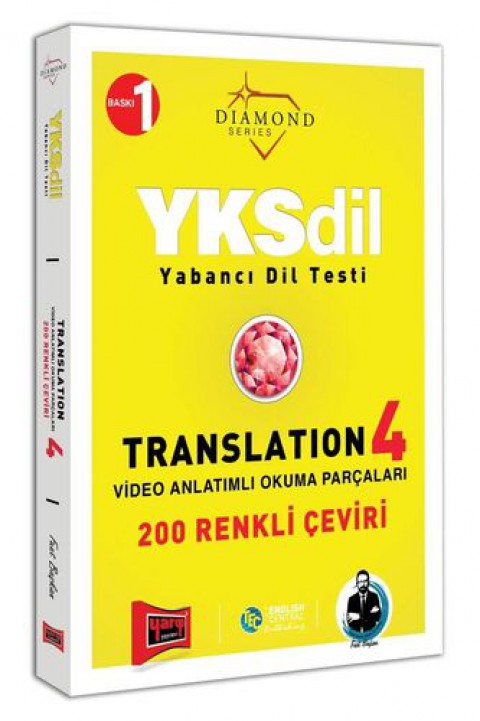 YKSDİL Yabancı Dil Testi Translation 4 Video Anlatımlı Okuma Parçaları Yargı Yayınları