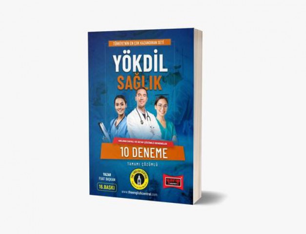 YÖKDİL Sağlık Tamamı Çözümlü 10 Deneme 17.Baskı Yargı Yayınları