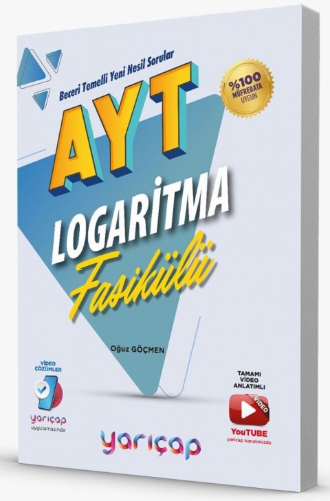 AYT Logaritma Fasikülü Yarı Çap Yayınları