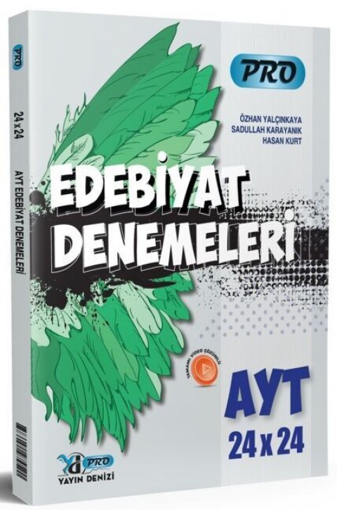 AYT Edebiyat Pro 24 x 24 Denemeleri Yayın Denizi Yayınları