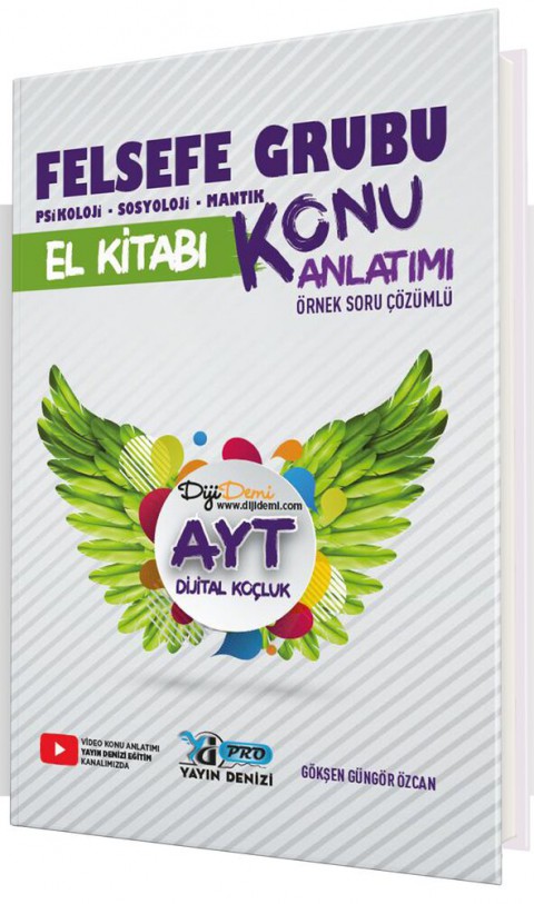 AYT Felsefe Grubu Psikoloji Sosyoloji Mantık Pro El Kitabı Yayın Denizi Yayınları