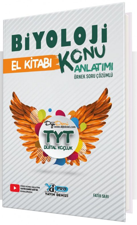 TYT Biyoloji Pro Konu Anlatımı El Kitabı Yayın Denizi Yayınları