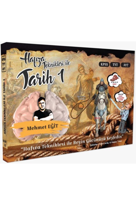 MEB AGS KPSS TYT AYT Hafıza Teknikleri İle Tarih 1 Mehmet Eğit Yayınları