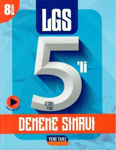 8. Sınıf LGS 5 li Deneme Yeni Tarz Yayınları