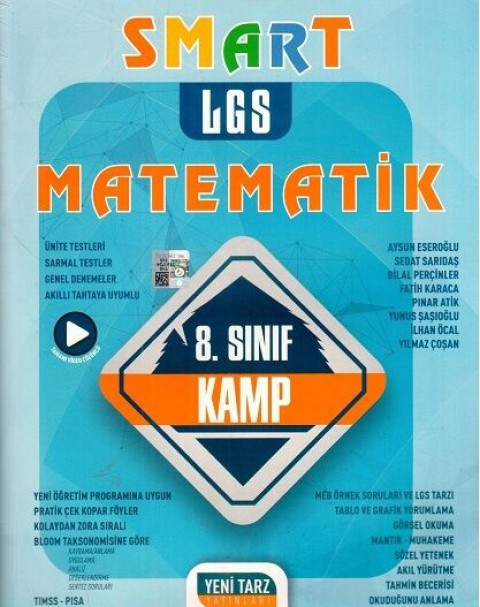 8. Sınıf LGS Matematik Smart Kamp Yeni Tarz Yayınları