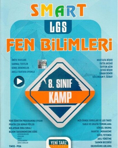 8. Sınıf LGS Fen Bilimleri Smart Kamp Yeni Tarz Yayınları