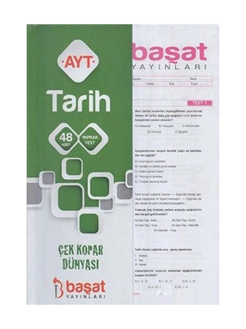 AYT Tarih Yaprak Test Başat Yayınları