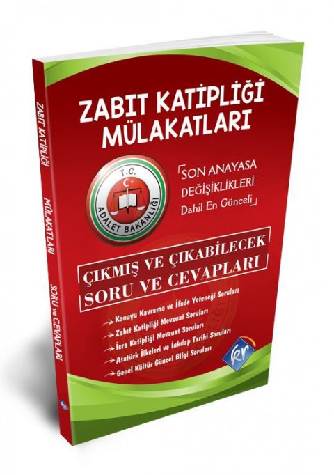 Zabıt Katipliği Mülakatları KR Akademi Yayınları