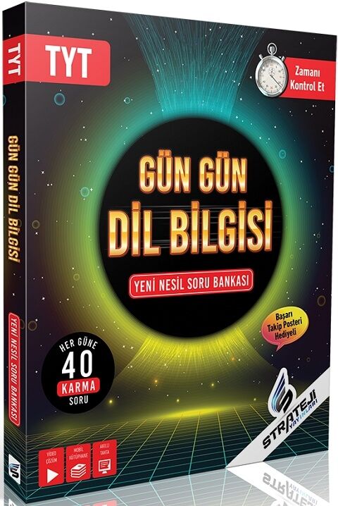 TYT Dil Bilgisi Gün Gün Soru Bankası Strateji Yayınları