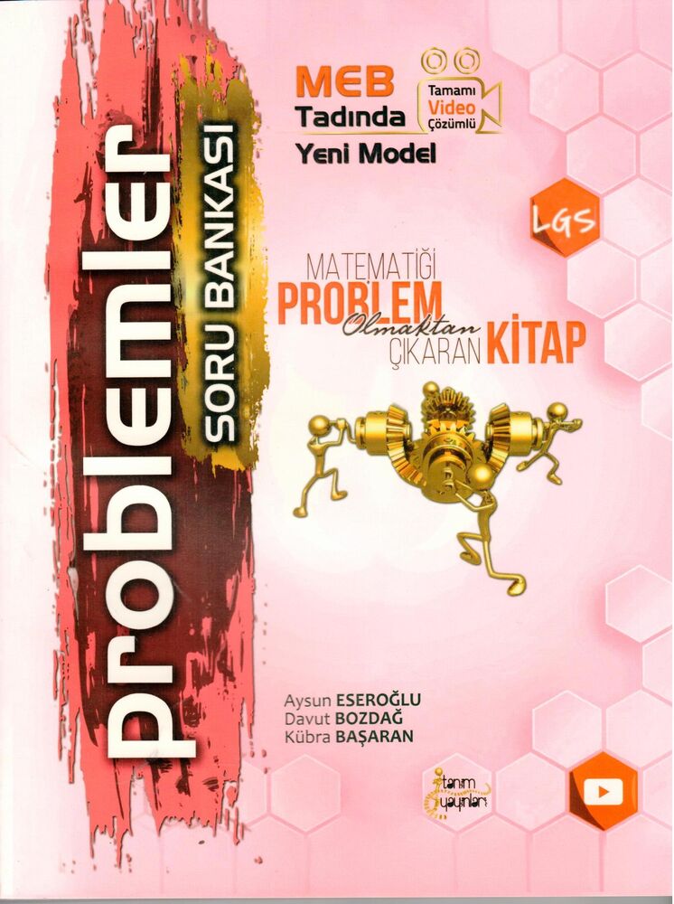 8. Sınıf LGS Problemler Soru Bankası Tanım Yayınları